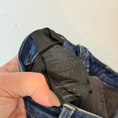 G-Star RAW Type C 3D Low Boyfriend Jeans Size W27 L32