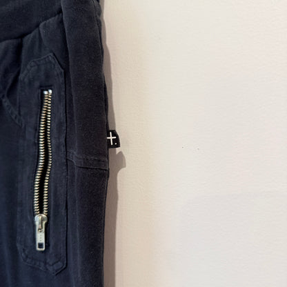 Federation Black Zip Pocket Joggers Size S