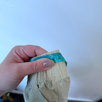 Wide Leg Elastic Waist Pants Size S