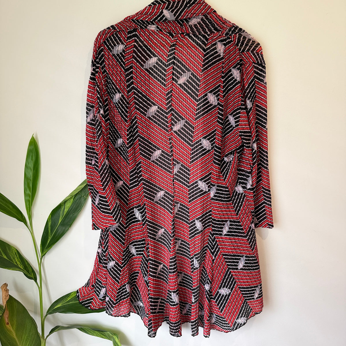 New Cover Mesh Longline Cardi Size 18