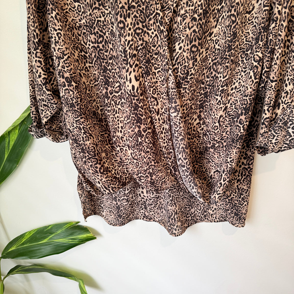 Seed Heritage Leopard Print Top Size 12