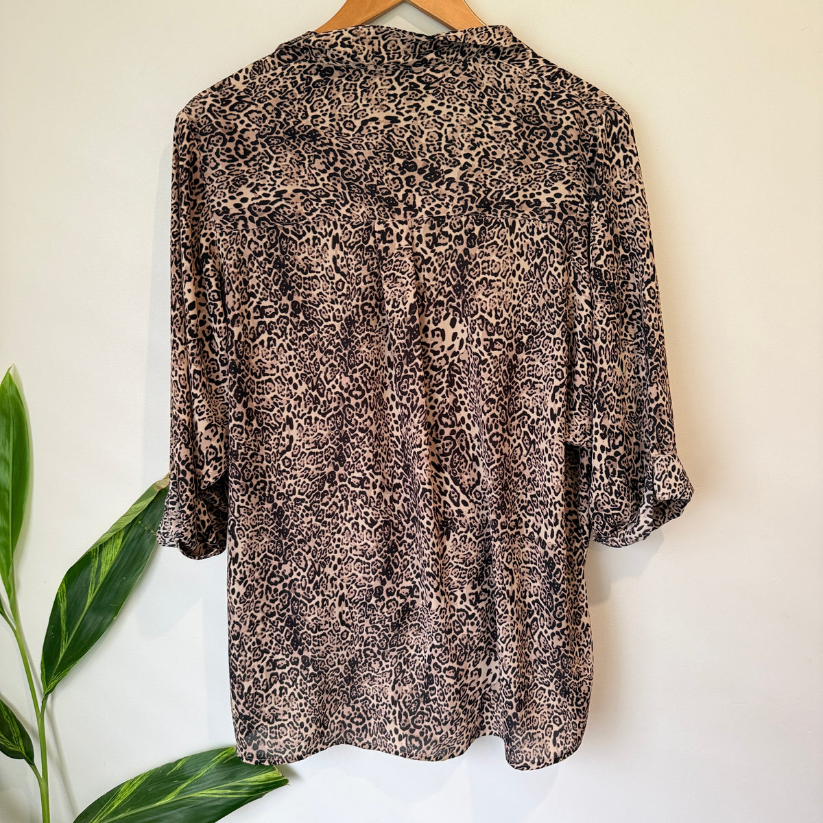 Seed Heritage Leopard Print Top Size 12