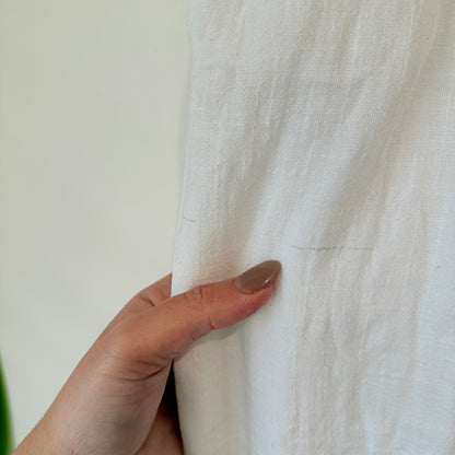 Mooloola White Cotton Wide Leg Pants Size 8