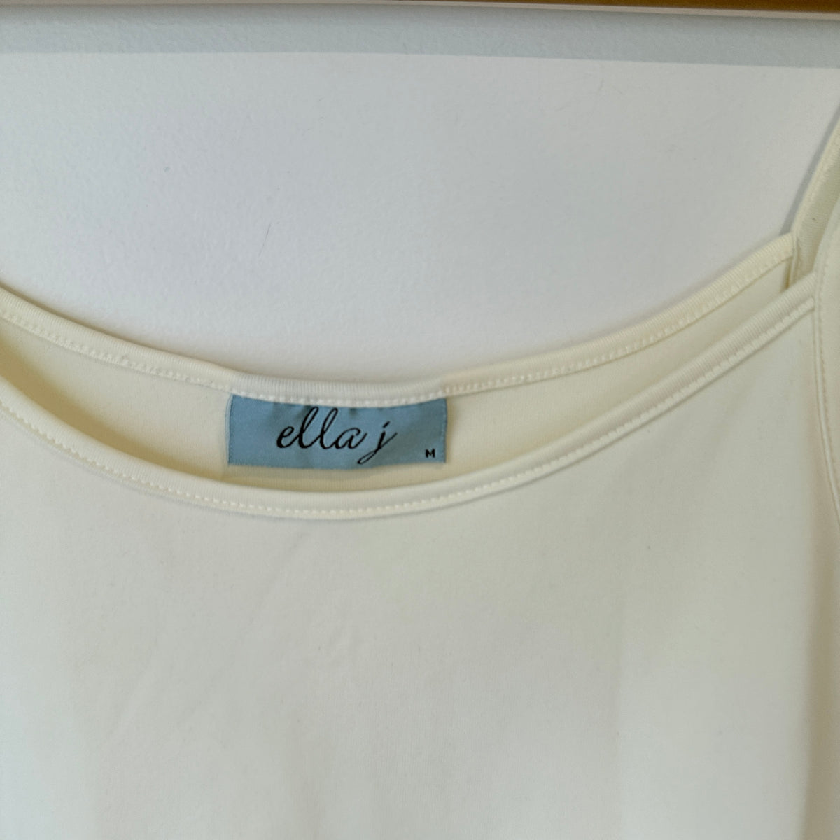 Ella J Cream Camisole Size M