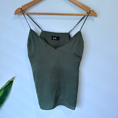 Dotti Khaki Cami Size S