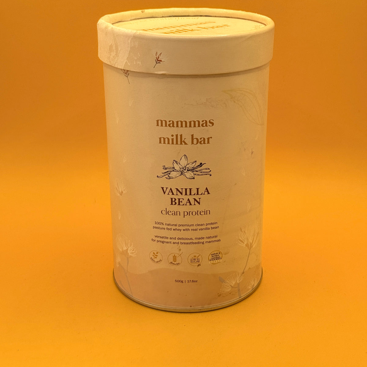 Mammas Milk Bar Vanilla Bean Clean Protein