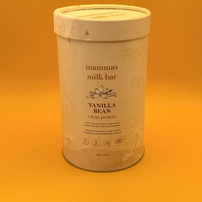 Mammas Milk Bar Vanilla Bean Clean Protein