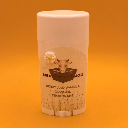 Meadowoo Berry and Vanilla Cowgirl Deodorant