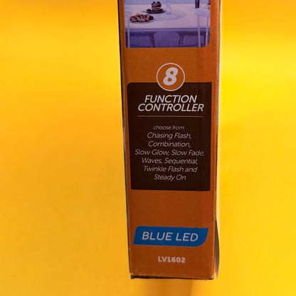Arlec 10m Blue LED Rope Light with 8-Function Controller