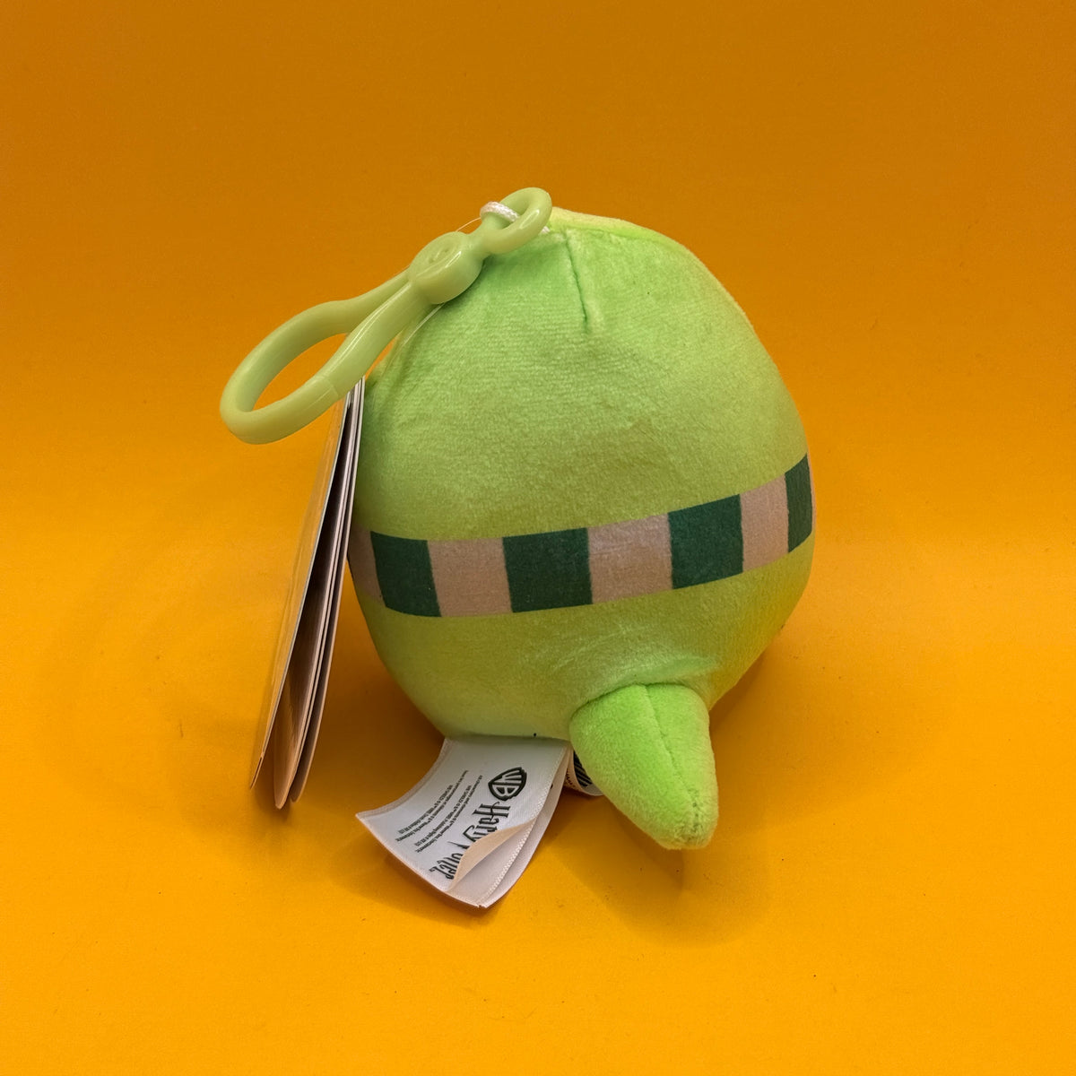 Squishmallows Harry Potter Slytherin Snake Clip-On Plush