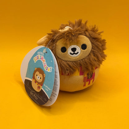 Squishmallows Harry Potter Gryffindor Lion Clip-On Plush