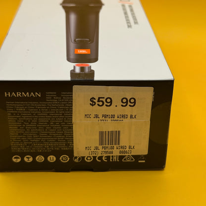 JBL PBM100 Wired Dynamic Vocal Microphone