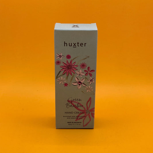 Huxter Hand Cream Lime and Herbal Notes