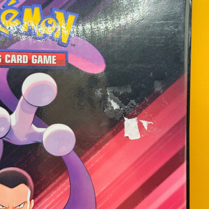 Pokémon Mewtwo and Giovanni Trading Card Binder