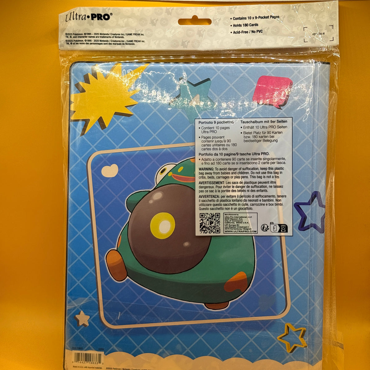 Ultra PRO Pokémon 9-Pocket Portfolio 180 Card Capacity