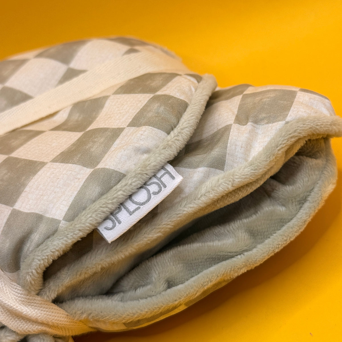 Splosh Wellness Checkers Neck Heat Pillow