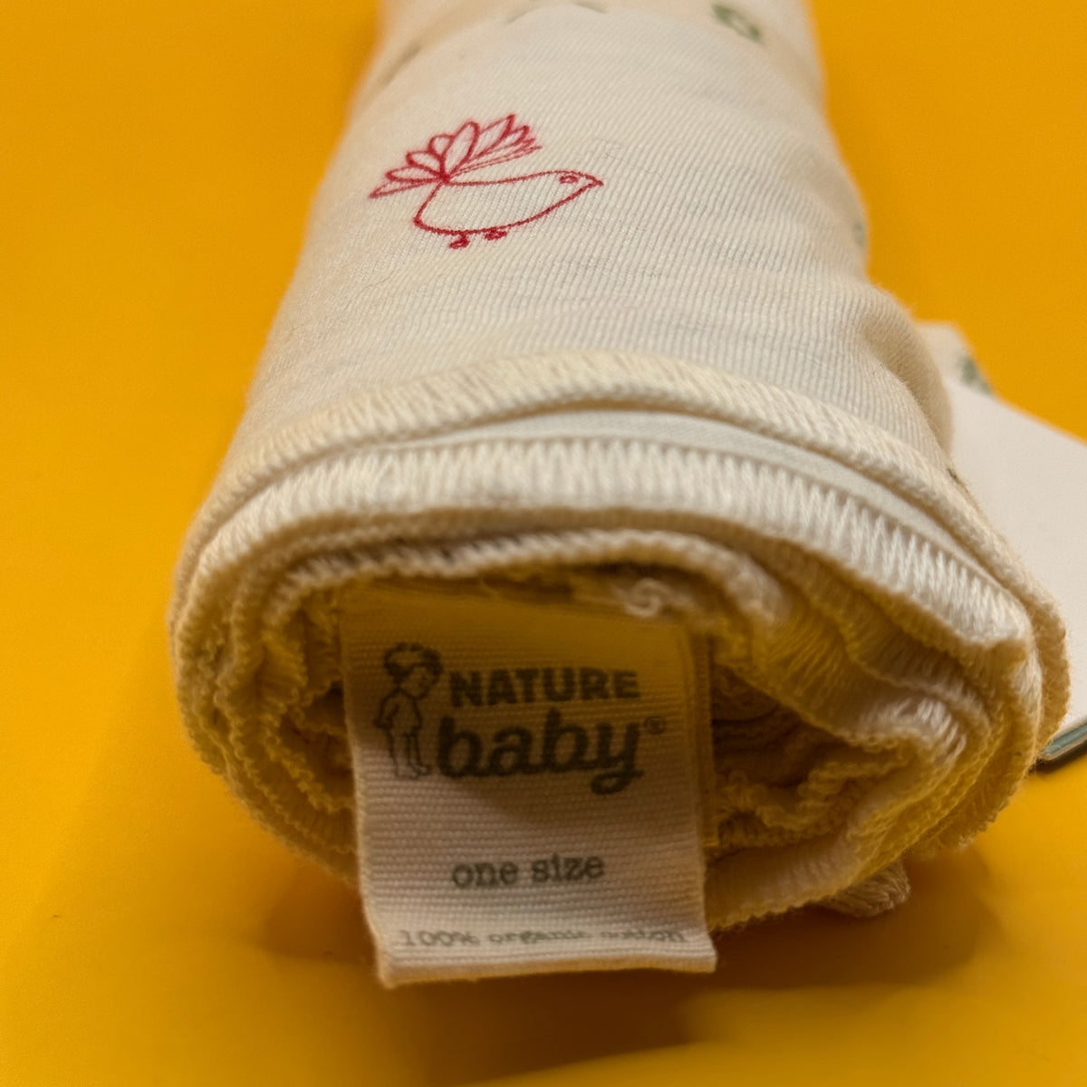 Nature Baby Organic Cotton Baby Wrap 100 x 100cm