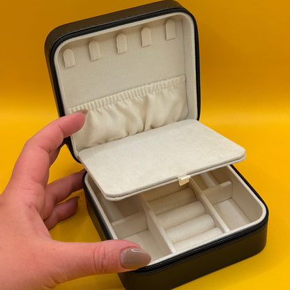 Stolen Girlfriends Club Black Travel Jewellery Case