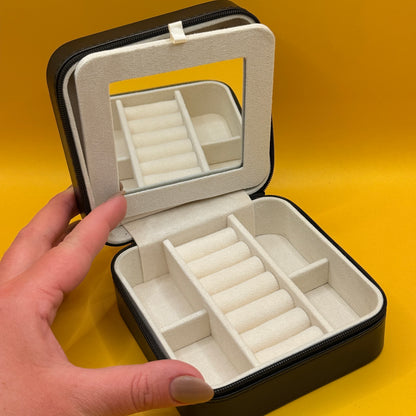 Stolen Girlfriends Club Black Travel Jewellery Case