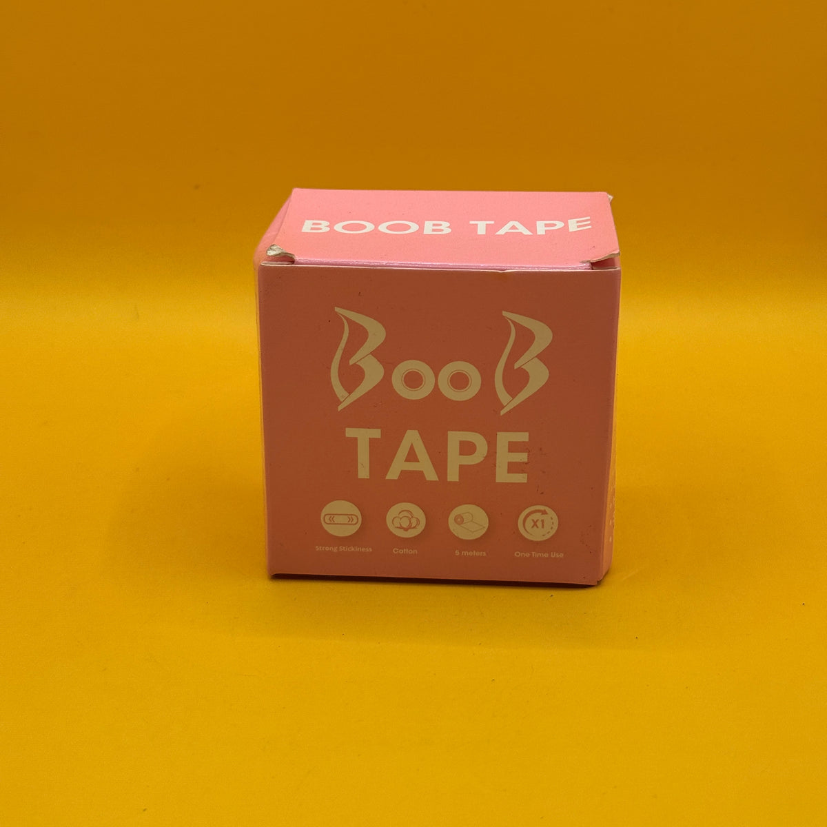 Pink Cotton Boob Tape 5m Roll