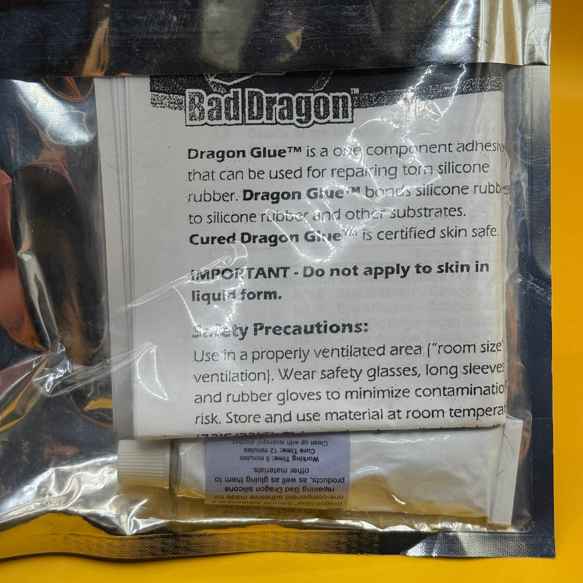 Bad Dragon Dragon Glue Silicone Adhesive
