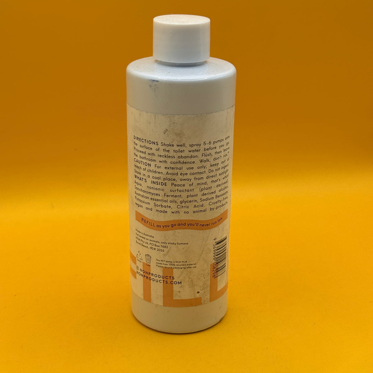 NON Pre Poo Spray Refill Lemon & Myrtle 250ml