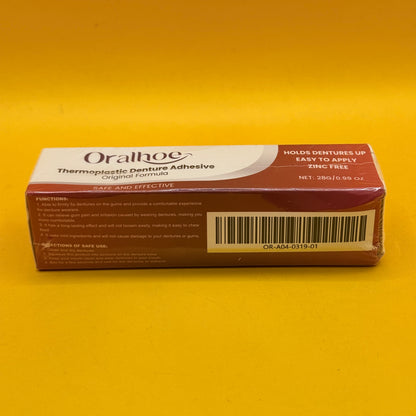 Oralhoe Thermoplastic Denture Adhesive 28g