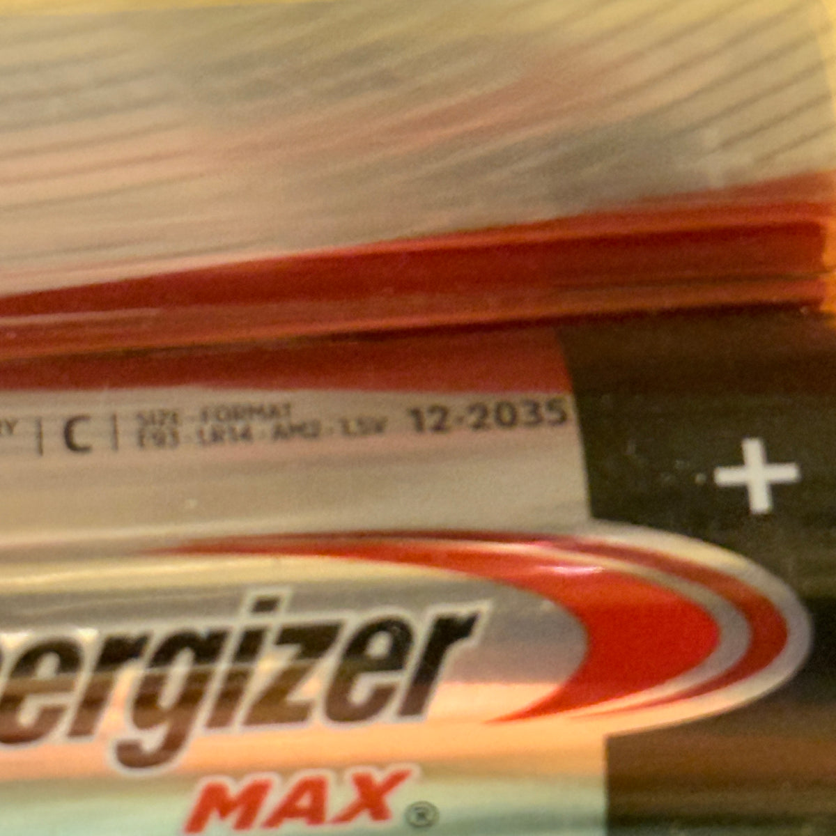 Energizer Max C Alkaline Batteries 4 Pack