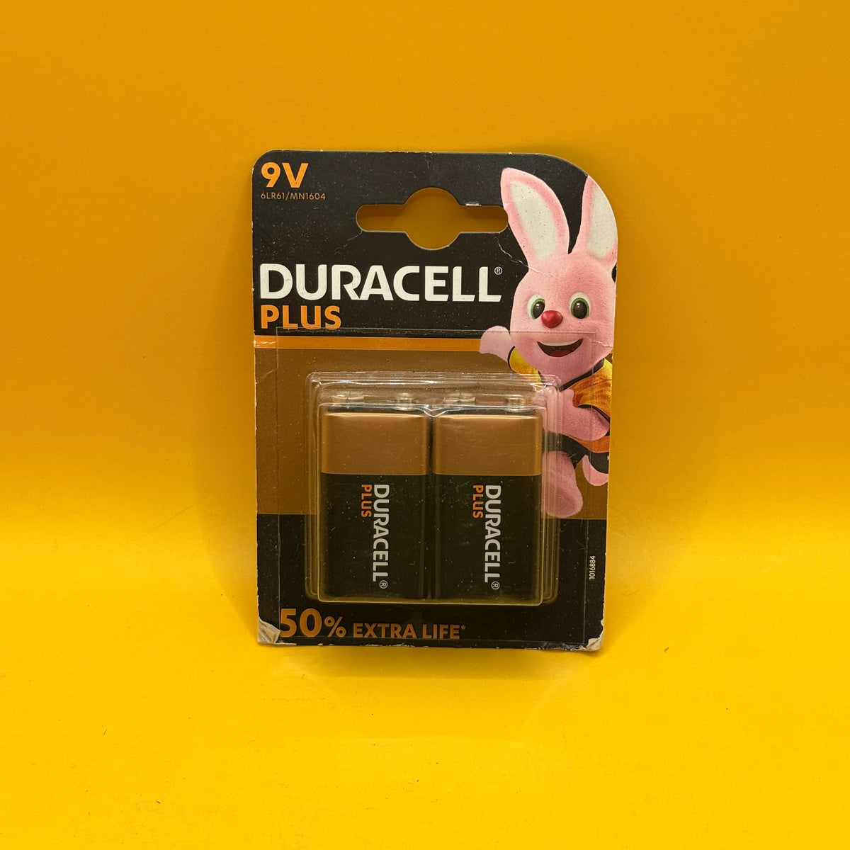 Duracell Plus 9V Alkaline Batteries 2 Pack