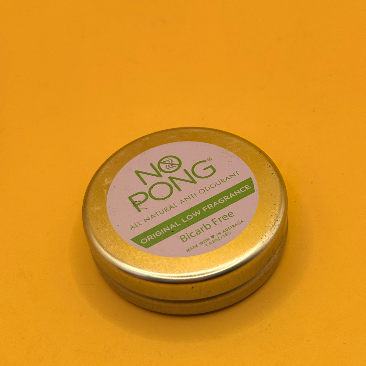 No Pong Bicarb Free Anti Odourant Original 35g