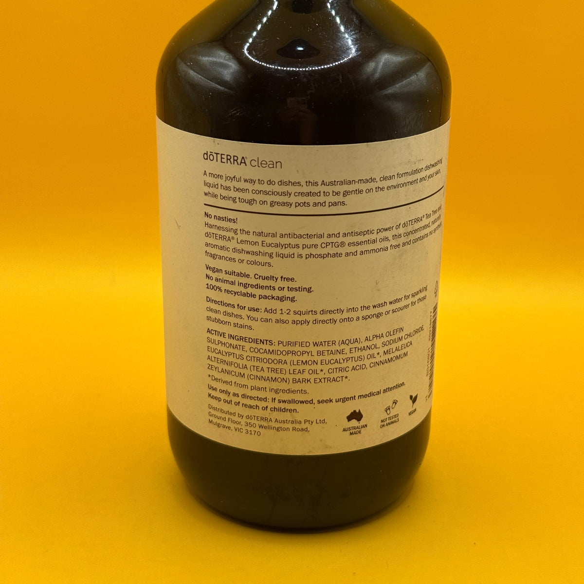 doTERRA Clean Dishwashing Liquid Concentrate 500ml