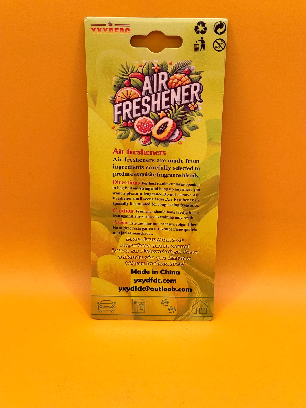 YXYDFDC Strawberry Hanging Car Air Freshener