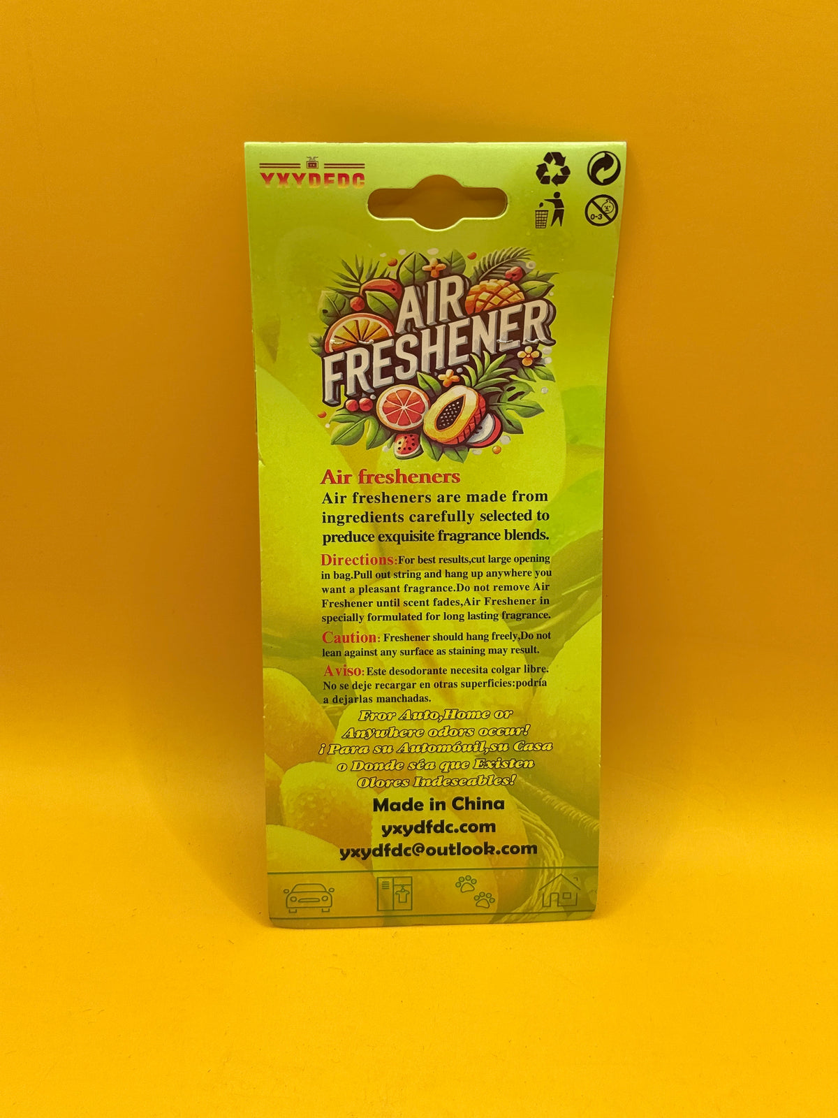 YXYDFDC New Car Hanging Air Freshener
