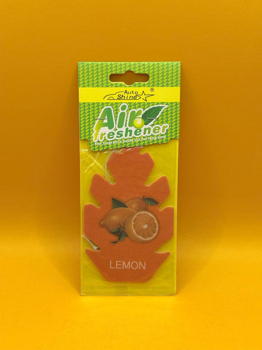 Auto Shine Lemon Hanging Car Air Freshener