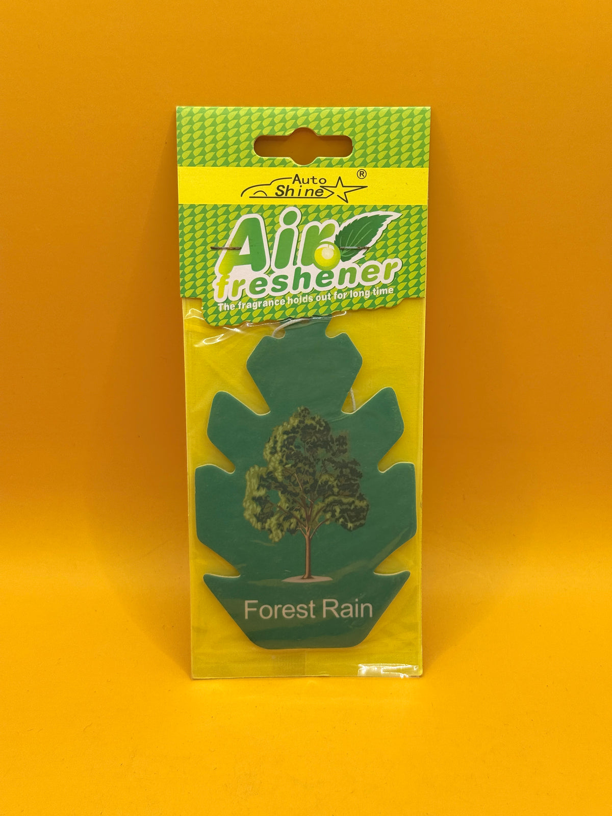 Auto Shine Forest Rain Hanging Car Air Freshener