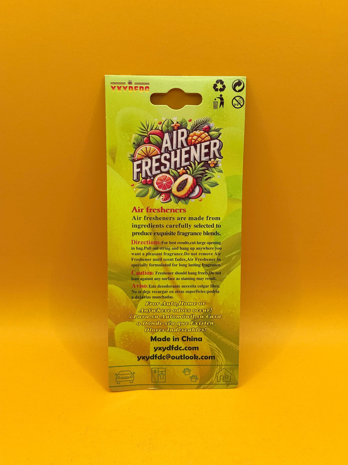 YXYDFDC Rose Hanging Car Air Freshener