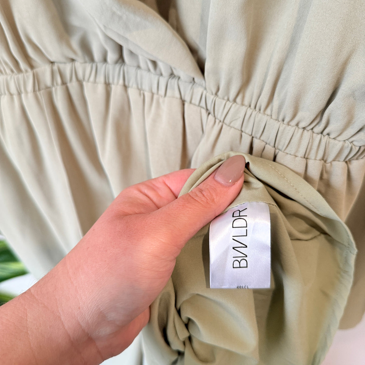 BNWDR Wrap Front Jumpsuit Beige Size 18