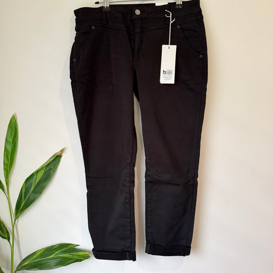 Just Jeans Amaze Slim Boyfriend Jeans Black Size 12