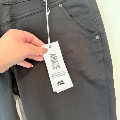 Just Jeans Amaze Slim Boyfriend Jeans Black Size 12