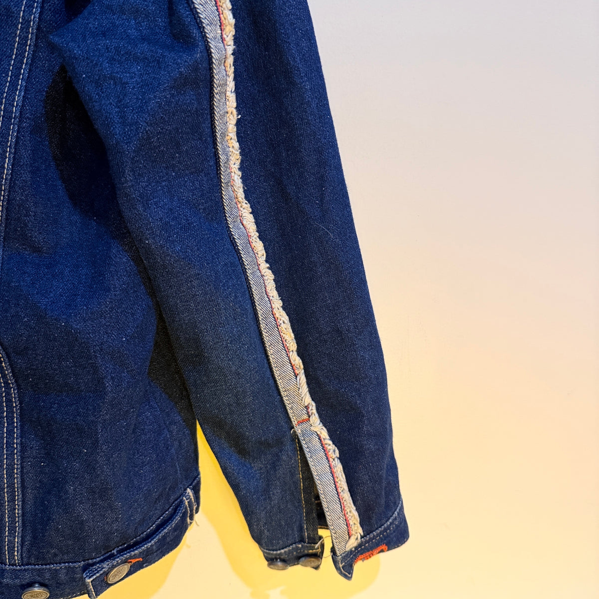 M-200 DNMecca Branded Denim Jacket Blue Size M