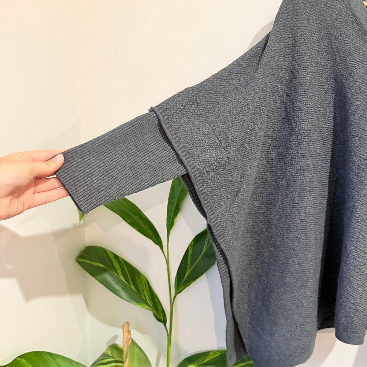 Isle of Mine Charcoal Knit Jumper One Size