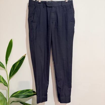 Navy Tailored Trousers - 80cm waist