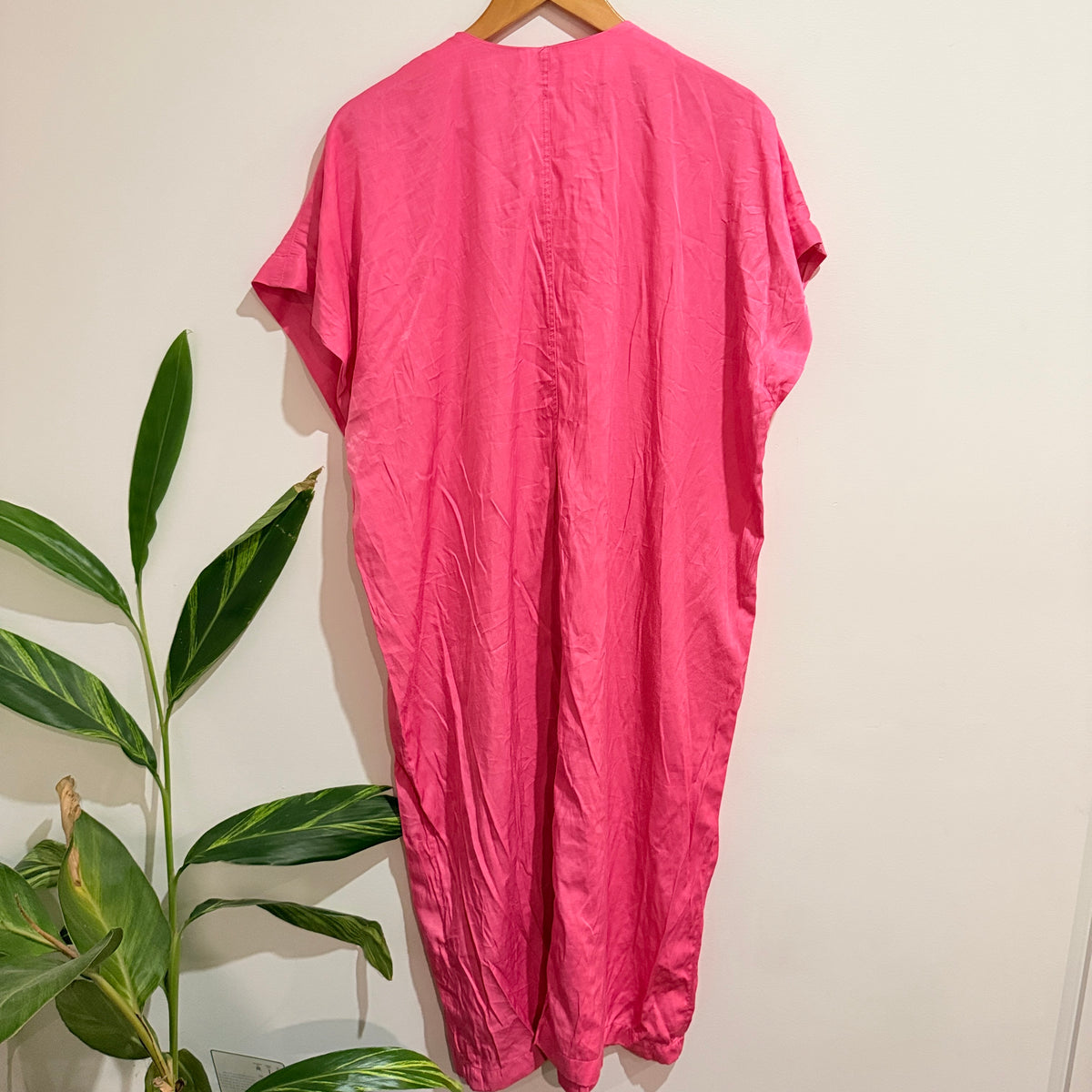 H&M Pink Kaftan Dress Size S