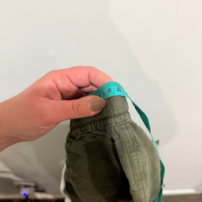 Just Another Fisherman Olive Drawstring Dinghy Pants Size M