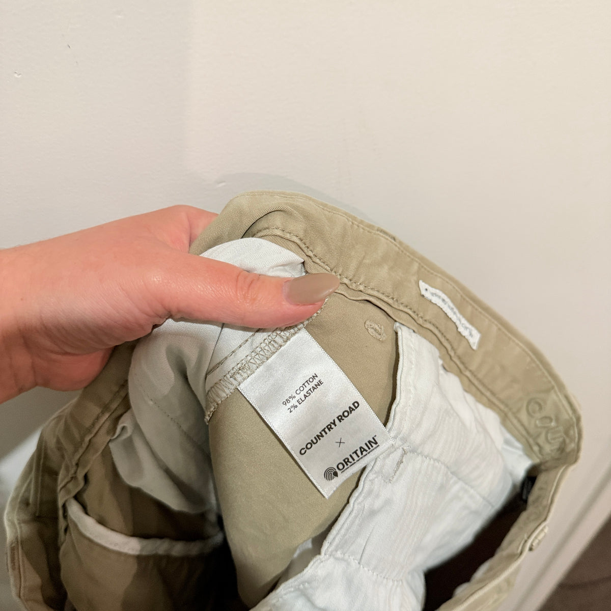 Country Road Stone Chinos Size 32