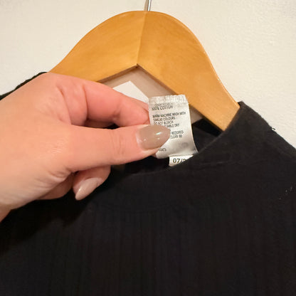 Anko Black Cotton Sleeveless Dress Size 6