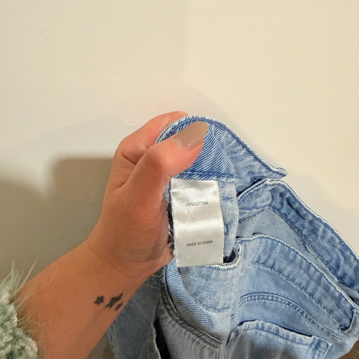Jay Jays Light Blue Wide Leg Crop Jeans Size 16
