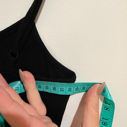 Black Slip Dress - 38cm u/arm