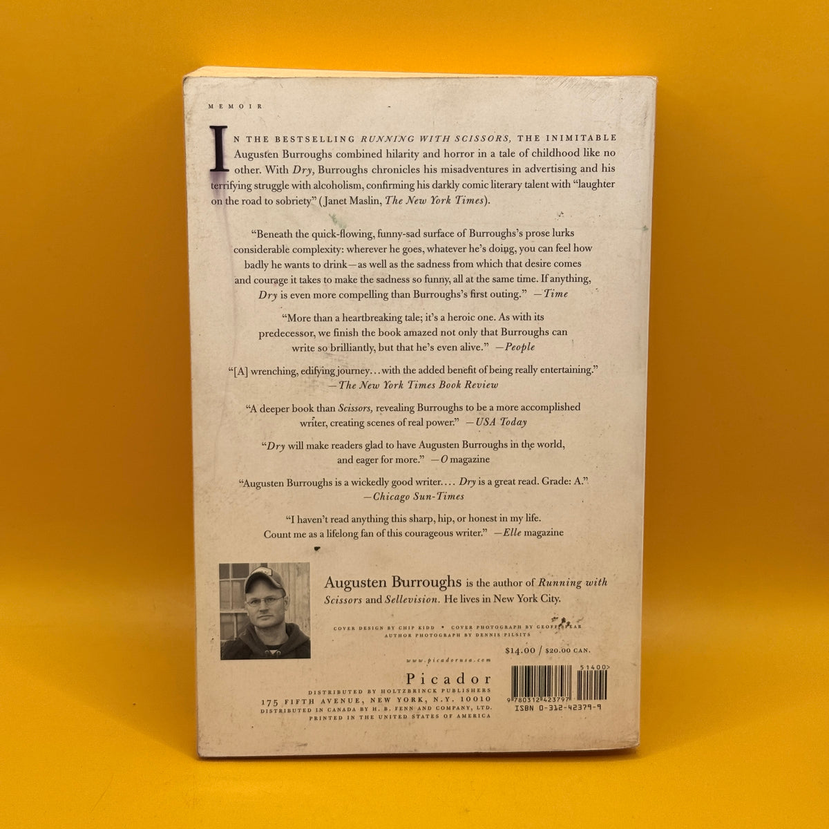 Dry: A Memoir by Augusten Burroughs
