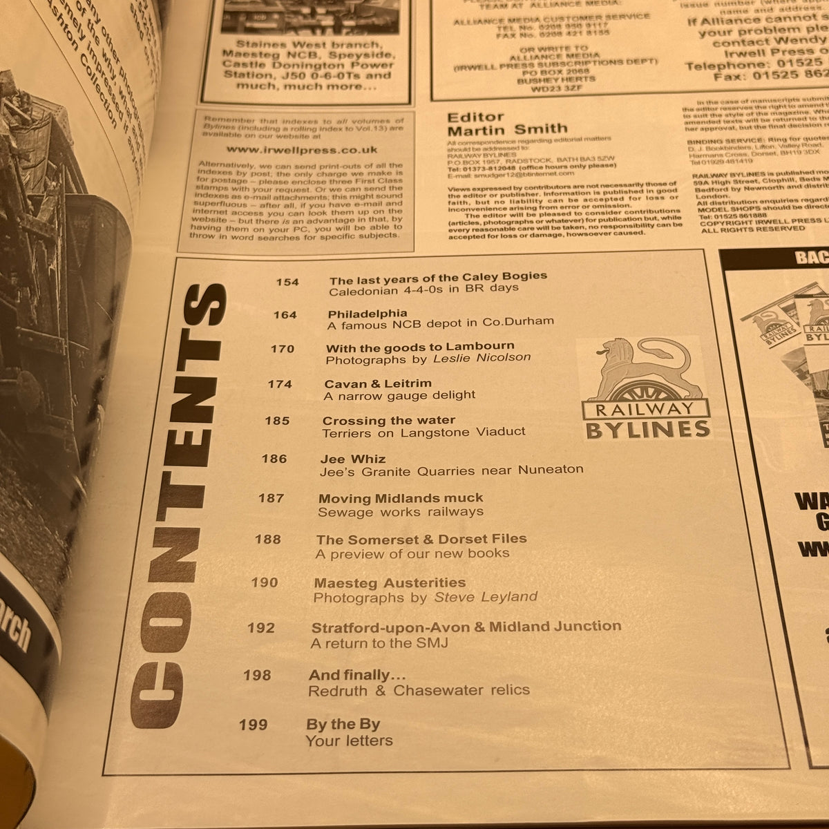 Railway Bylines Volume 13, Issue 4 by Martin Smith